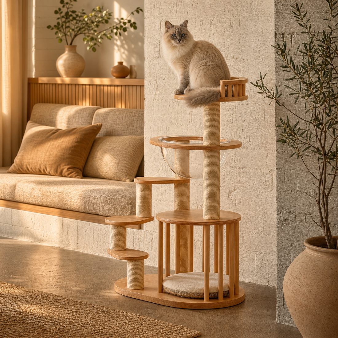 How to Choose the Right Cat Tree (+ Best Options for Small Spaces)