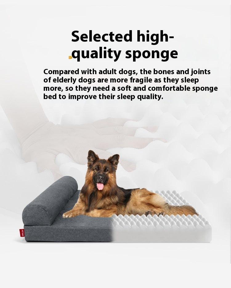 Orthopedic Dog Bed | 25D Memory Sponge | Waterproof & Removable Cover