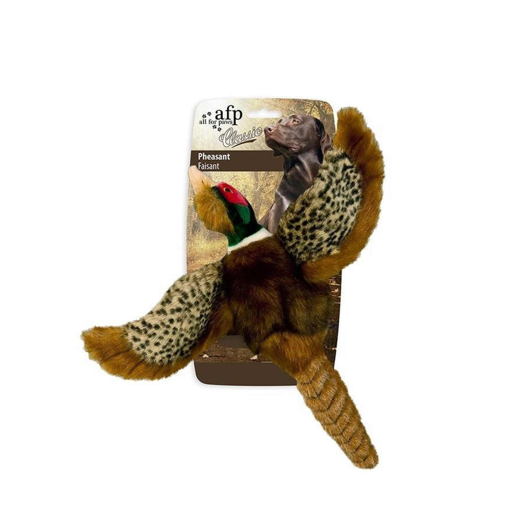 Dog-Plush-Toy-Pheasant-Squeaky-Interactive-Small-Life-Like-Bird-Puppy-Play - Pet Centric
