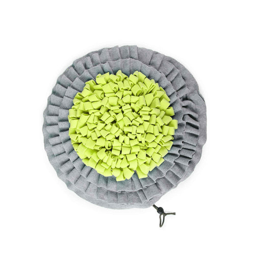 Foldable-Dog-Treat-Mat-48cm-Puppy-Trainer-Snuffle-Sniffer-Interactive-Feeder - Pet Centric