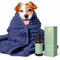 The Calm Kit | Zen Pet Calm Drops + Calming Anxiety Blanket for Dogs