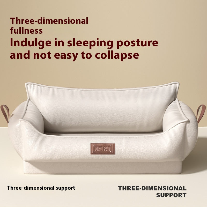 Class A Natural Latex Dog Bed — Mite-Repellant, Wear & Snag Resistant