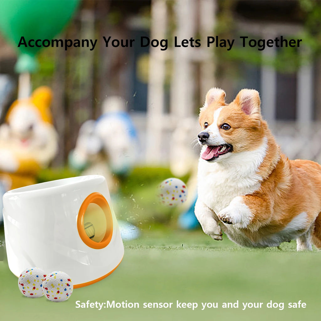 Automatic Ball Launcher for Dogs – Interactive Fetch Machine