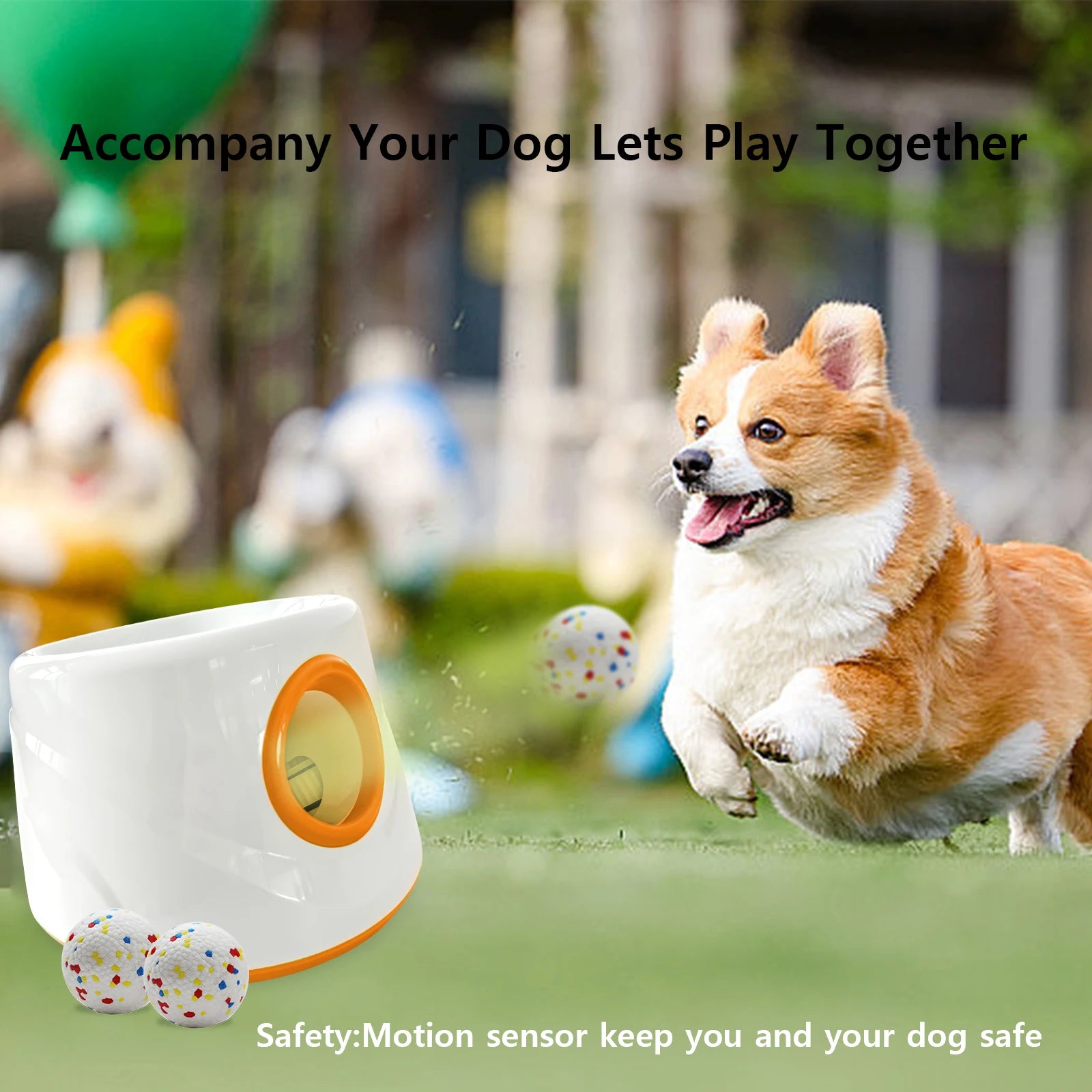 Automatic Ball Launcher for Dogs – Interactive Fetch Machine