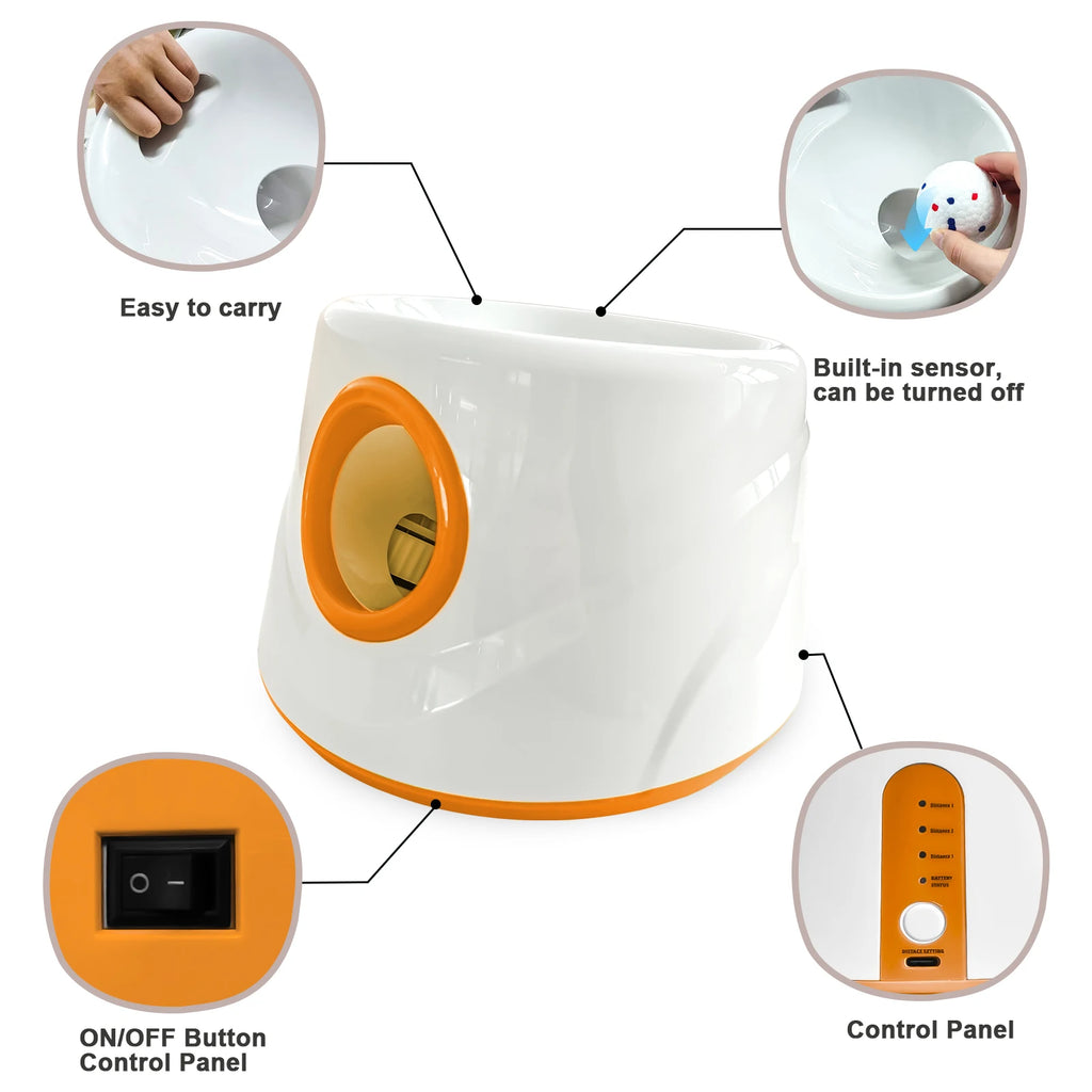 Automatic Ball Launcher for Dogs – Interactive Fetch Machine