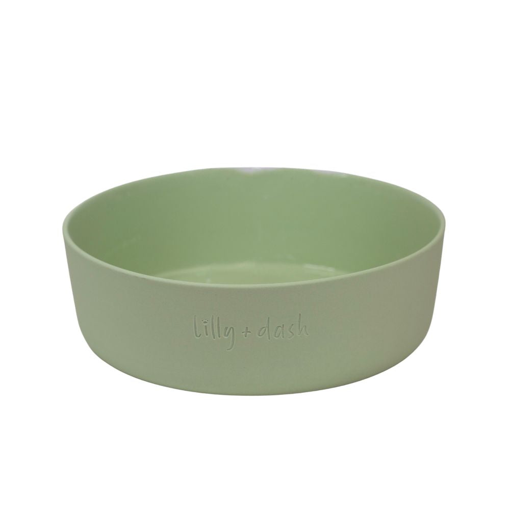 Lilly + Dash Ceramic Dog Bowl | Minimalist Design