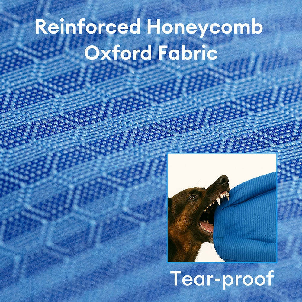 Waterproof Oxford Cloth Dog Bed — Tear-Resistant Full Surround Bolster