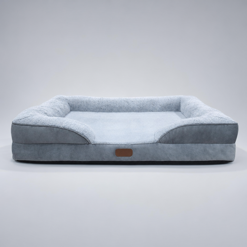 Memory Foam Pet Bed — Waterproof & Orthopedic Support for Dogs