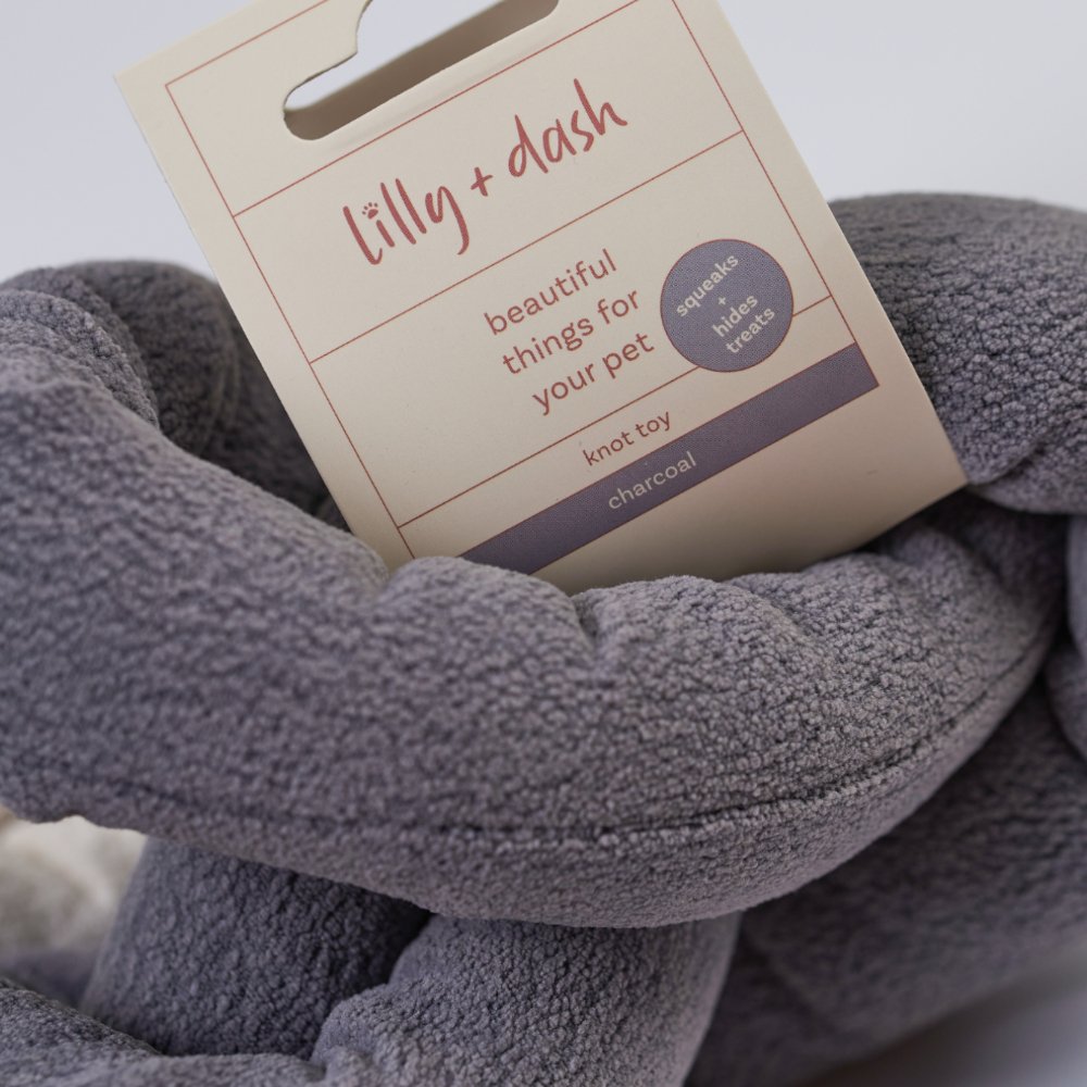 knot-toy-charcoal-739263 - Pet Centric
