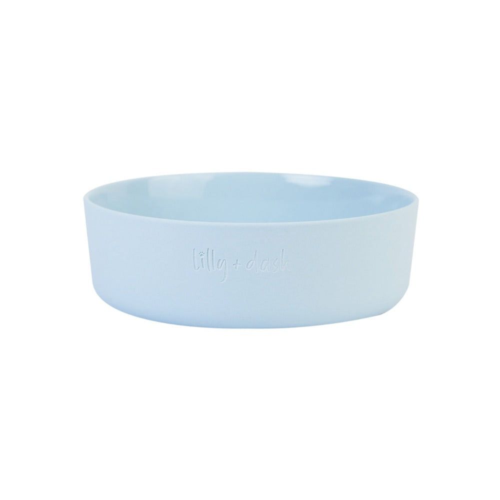 Lilly + Dash Ceramic Dog Bowl | Minimalist Design
